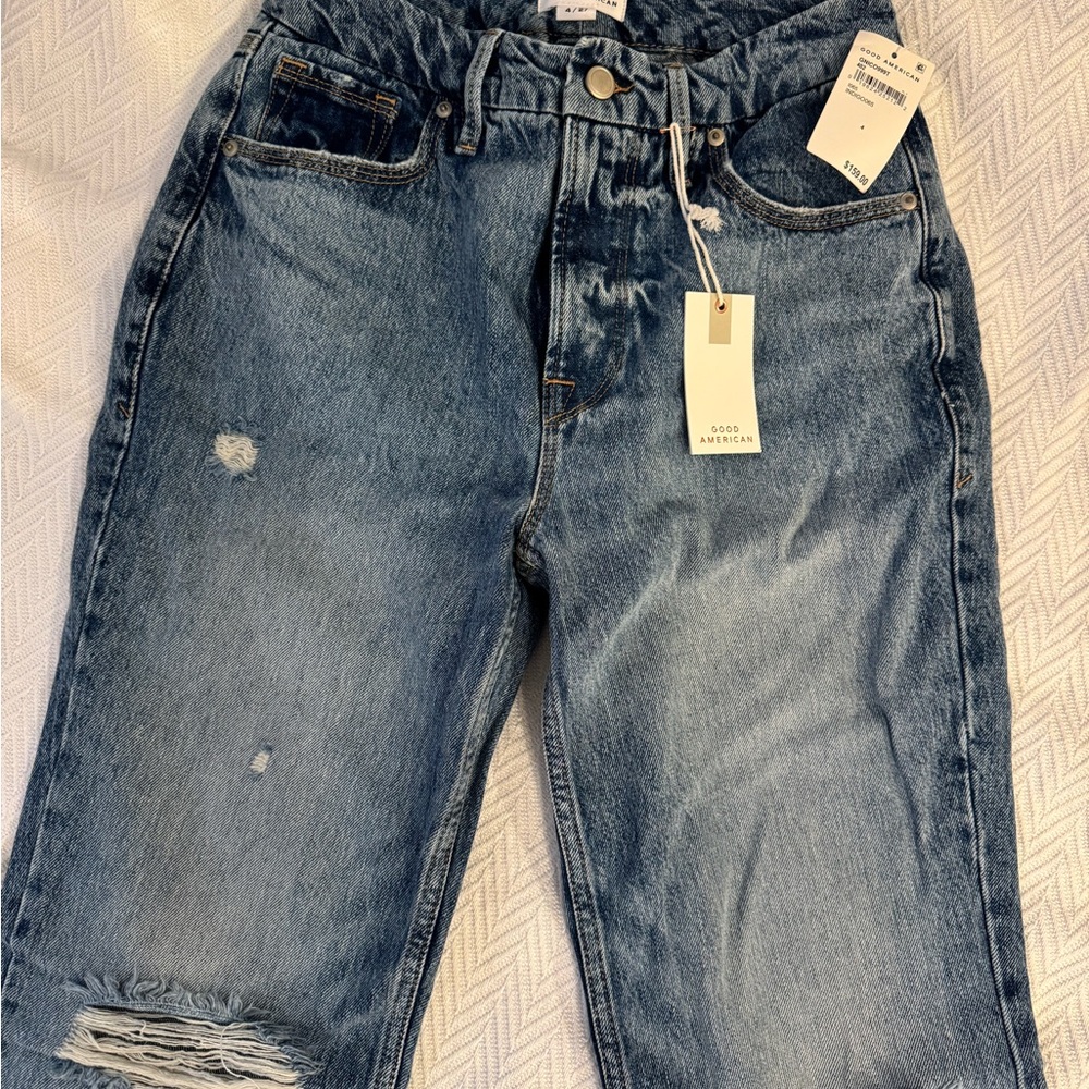 Good American Blue Jeans (Size 4)